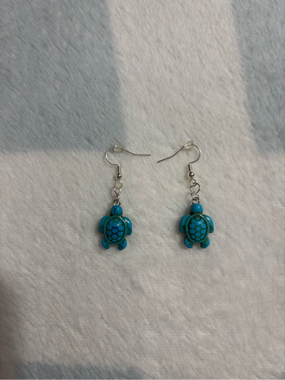 Never Worn Homemade Turtle Earrings